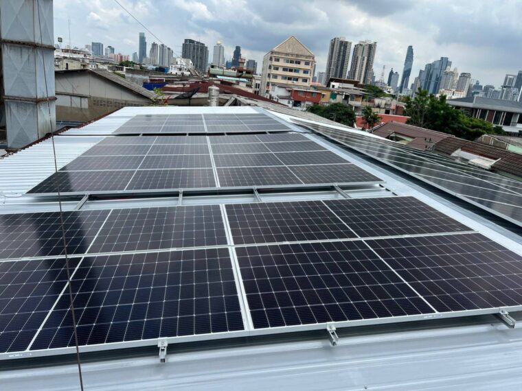 ผลงานการติดตั้งระบบโซล่าร์เซลล์ที่ บริษัท ยู พี เรซิ่น แอนด เคมิคอล จำกัด ขนาด 20 kW โดย Rabbit Solar
