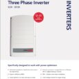 SolarEdge inverter SE10K (3 phase)