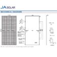 แผงโซล่าเซลล์ JA Solar ขนาด 550 วัตต์ 30 มม.(P-Type)